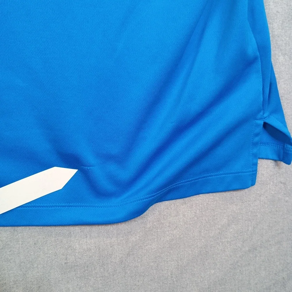 Reynolds Lake Oconee Adidas Golf Polo Mens Medium Blue Performance Shirt Georgia